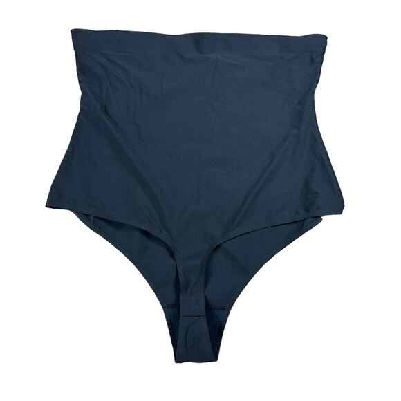 YUMMIE Hidden Curves High Waist Thong Shapewear Black Size XL NWT Shaping - Picture 2 of 8